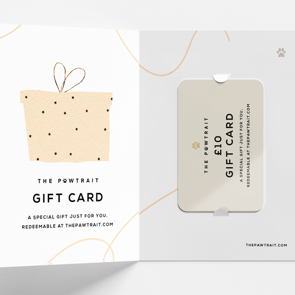 The Pawtrait Gift Card