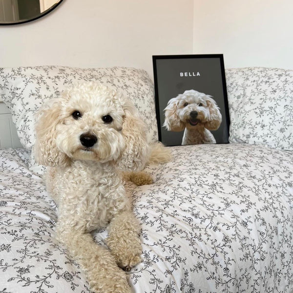 Two Pet Custom Pawtrait