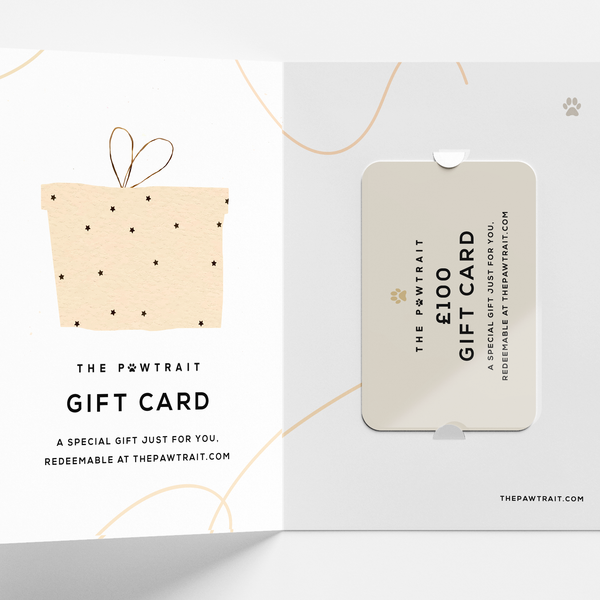 The Pawtrait Gift Card